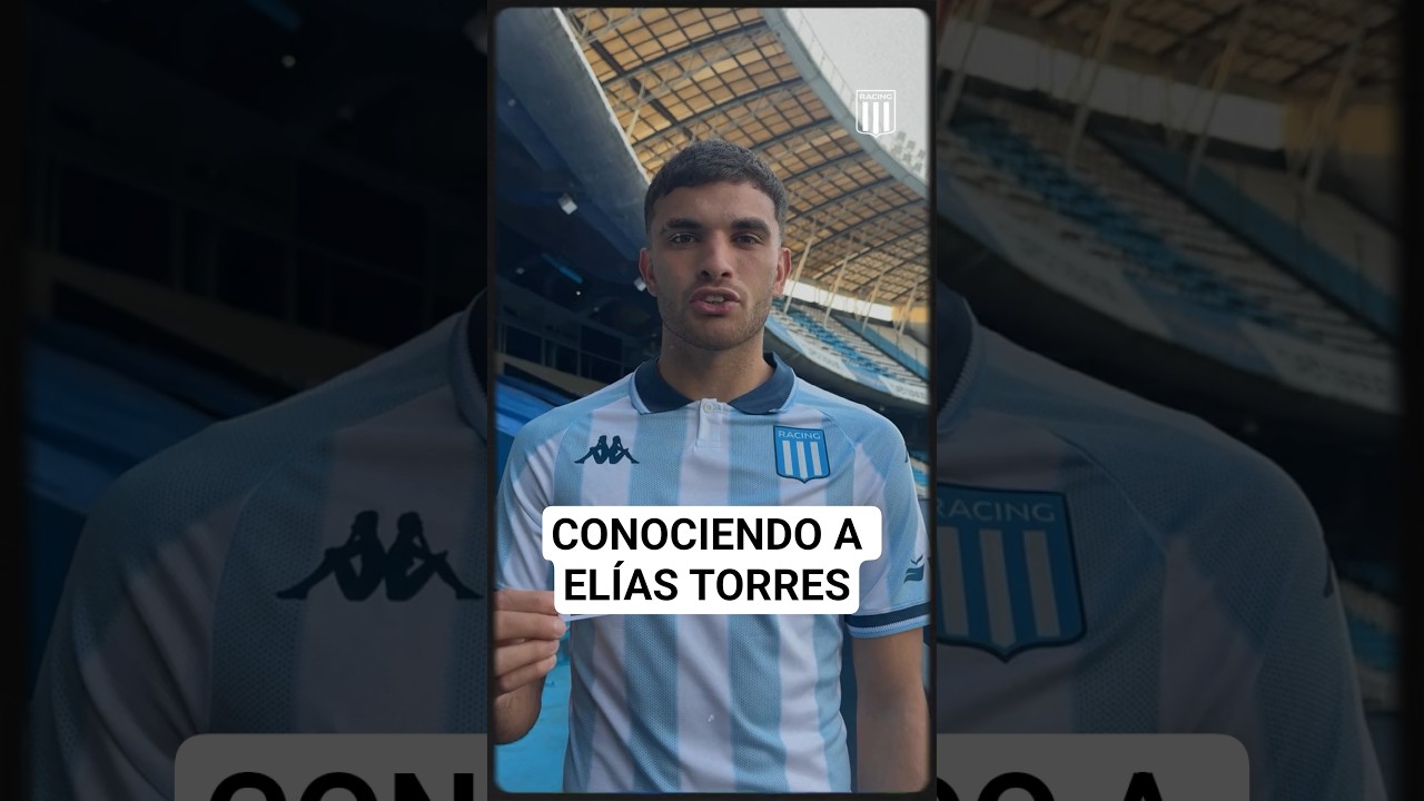 💪 BIENVENIDO EL&Iacute;AS TORRES A RACING