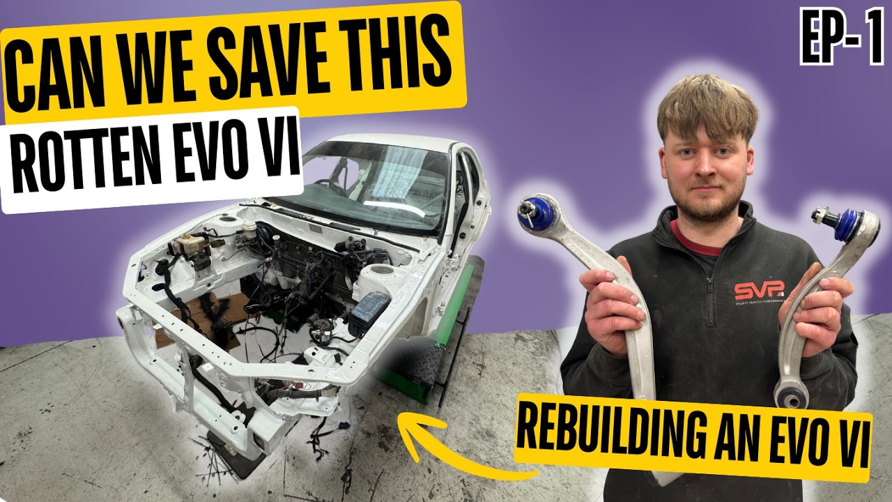 This Rot-Ridden Mitsubishi Evo VI Was Nearly Scrap… Now the Rebuild Begins! | EP.1