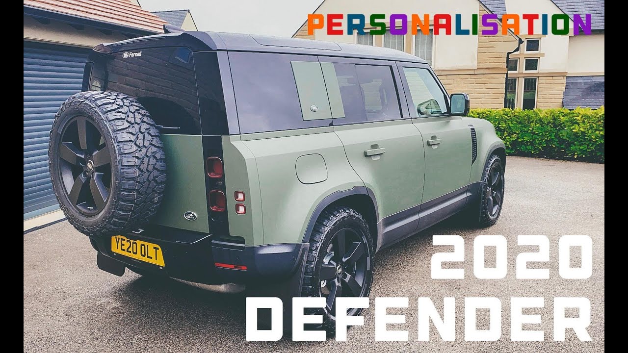 NEW 2020 Land Rover Defender Personalisation