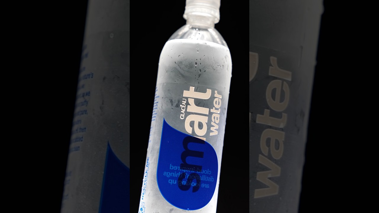 I made a fake ad for Smart Water #videography #productvideos