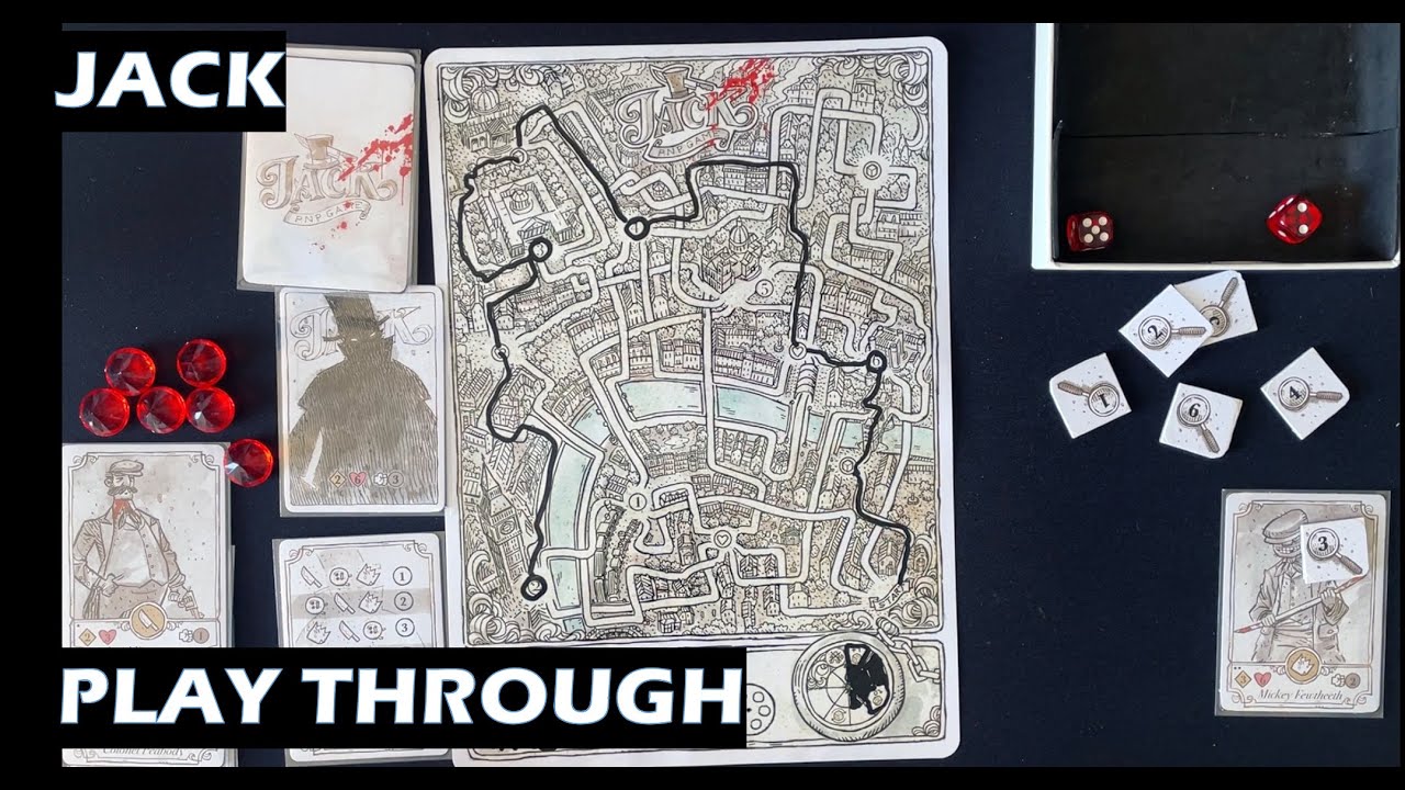 Jack PnP board game solo play through