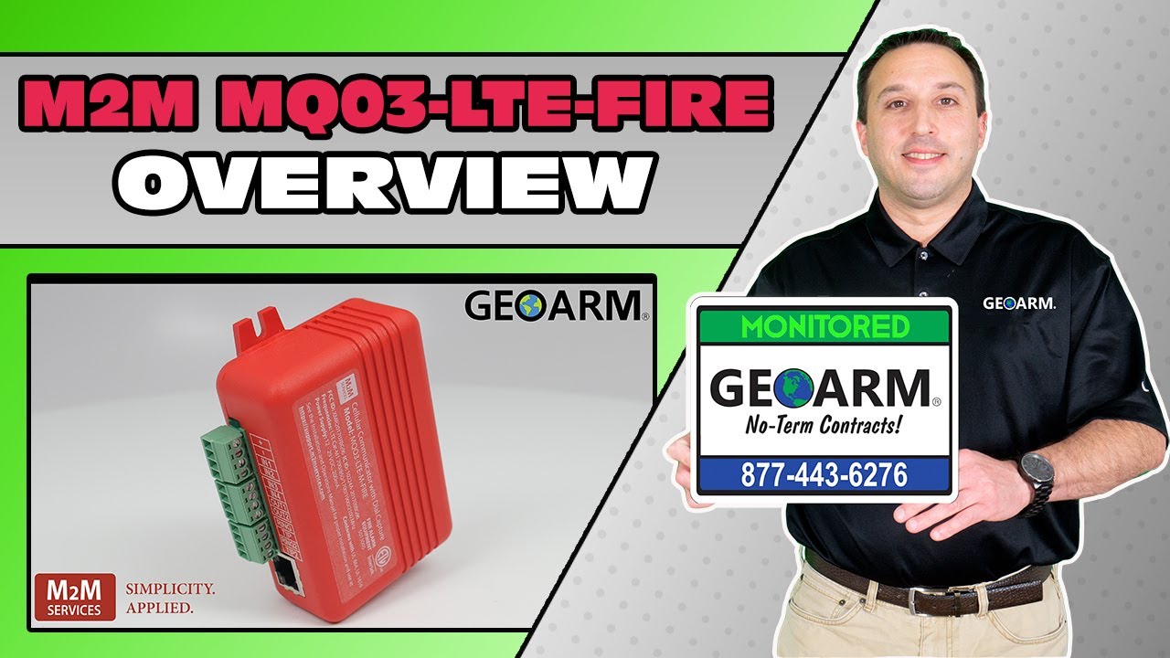 M2M MQ03-LTE-FIRE Dual-Path Fire Communicator: Overview