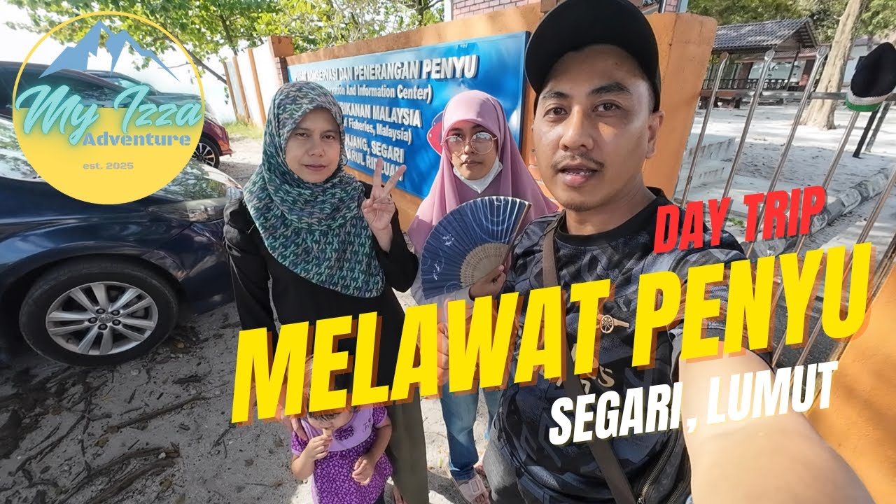 Melawat penyu di pusat konservasi penyu segari lumut & pekena kari kepala ikan kanji arab king