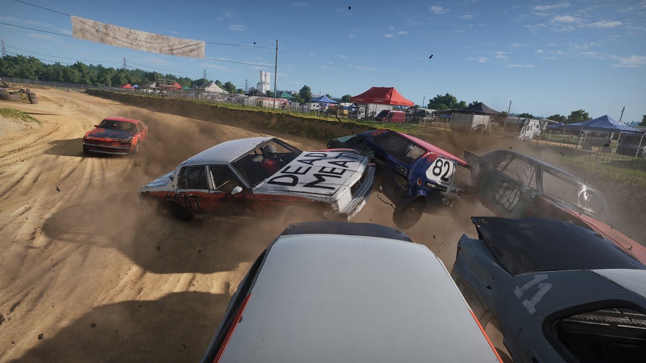 Wreckfest 2: UKbanger1 Oval, Fig 8 & Deathmatch
