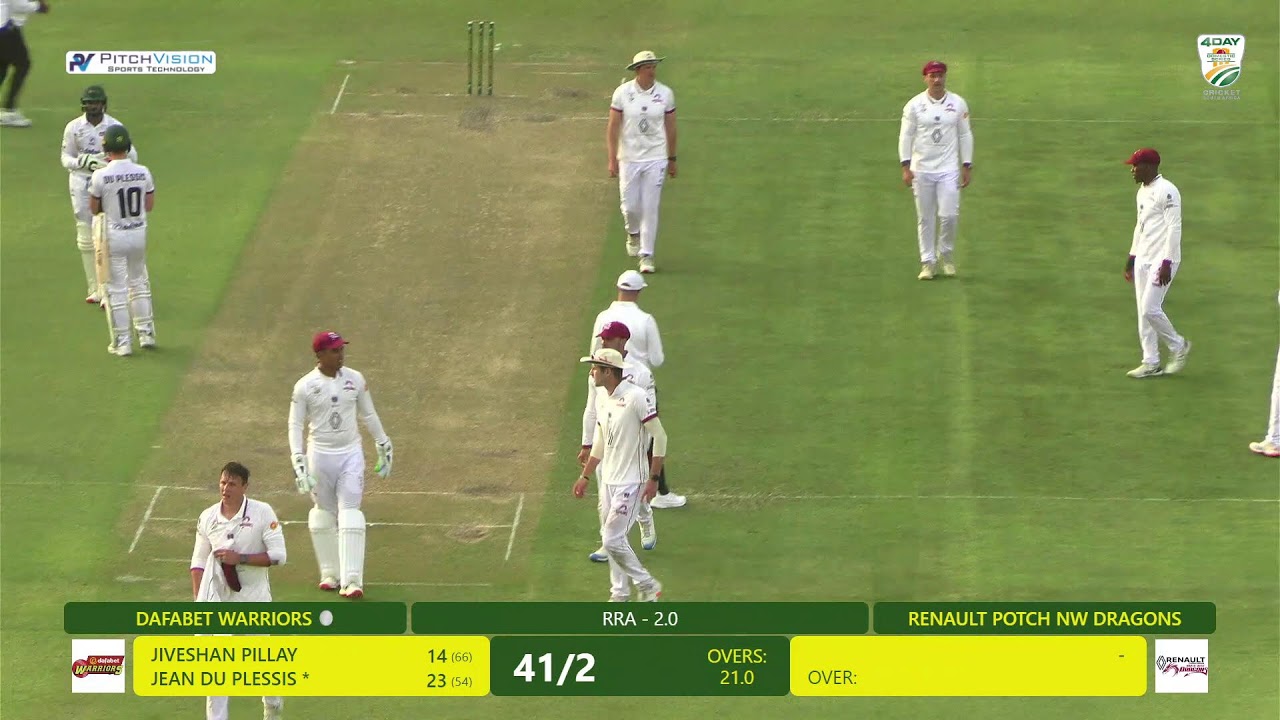 CSA 4-Day Series - Division 1 | Dafabet Warriors vs Renault Potchefstroom NW Dragons - Day 2