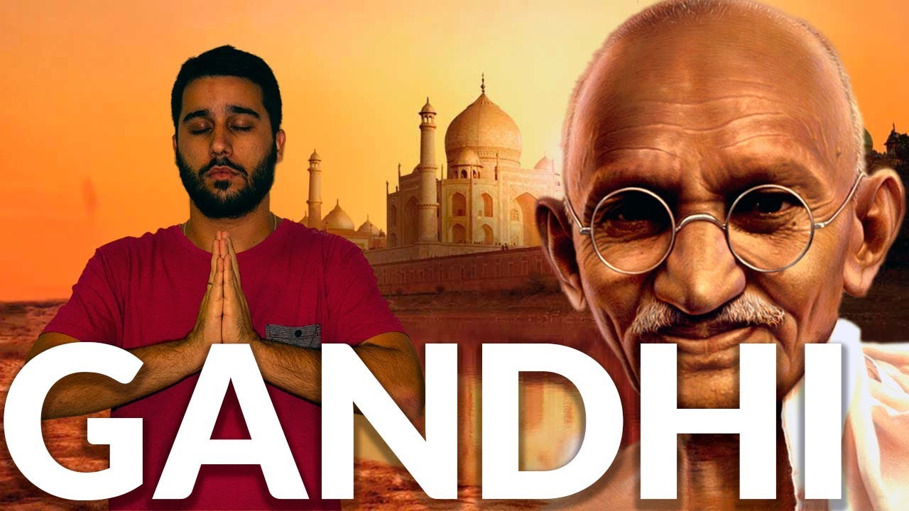 Gandhi: a desobediência civil é uma forma de lutar. Prof. Pedro Balthazar
