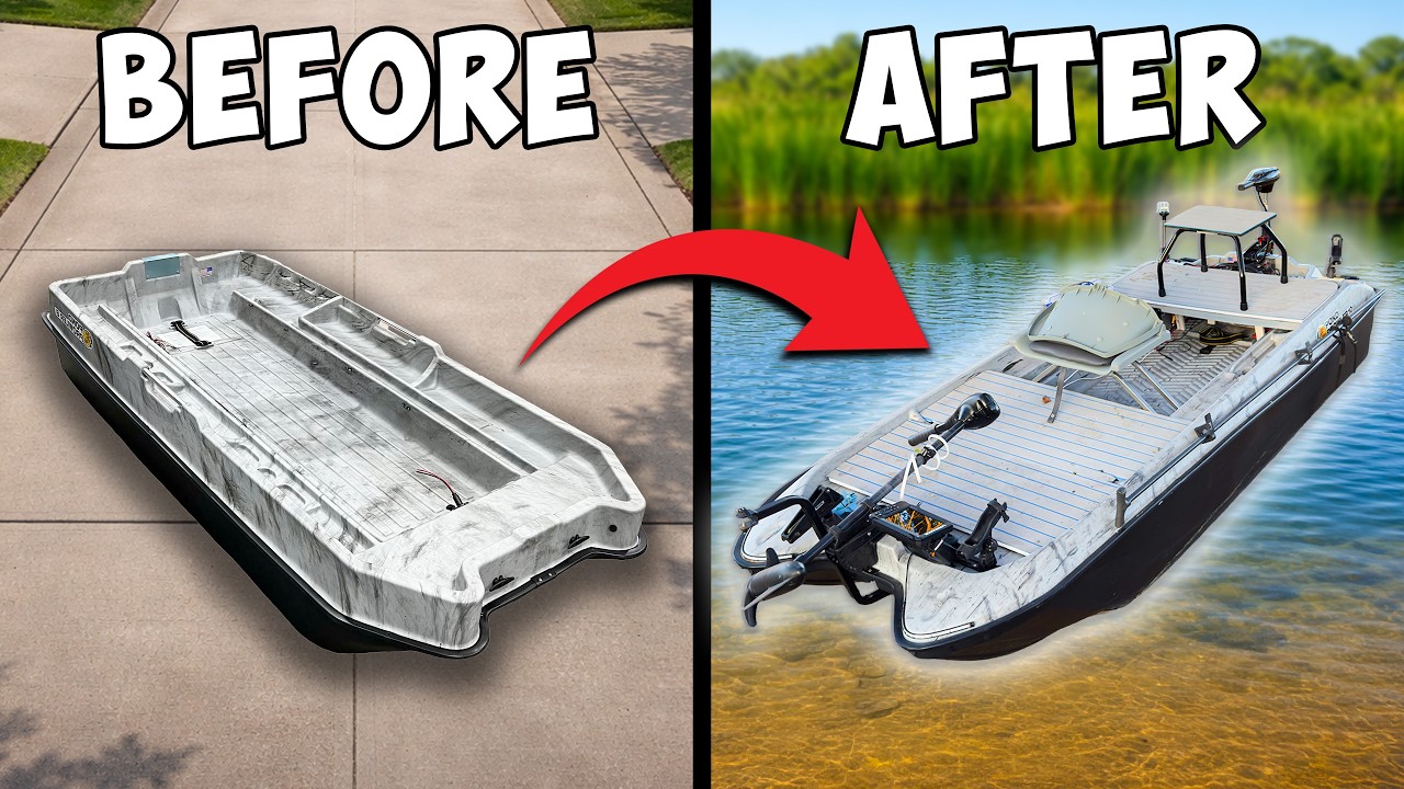 👉 Pond Prowler Boat Build | – Surviving Florida 🌴🎣