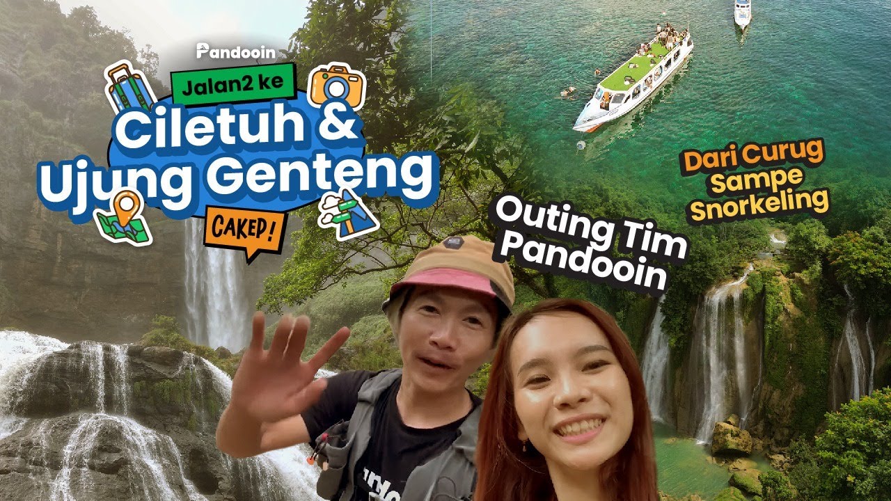 Outing Se-kantor ke Geopark Ciletuh dan Ujung Genteng 🌞 | Pandooin Jalan-Jalan Eps.9