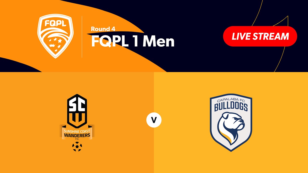 FQPL 1 Men Round 4 - Sunshine Coast Wanderers vs. Capalaba FC