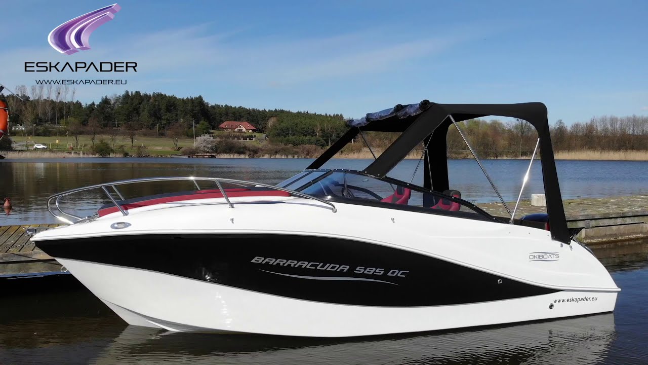 Łódź motorowa Barracuda 585 Day Cruiser z silnikiem Mercury F115 L PRO XS CT_Eskapader Team Poland