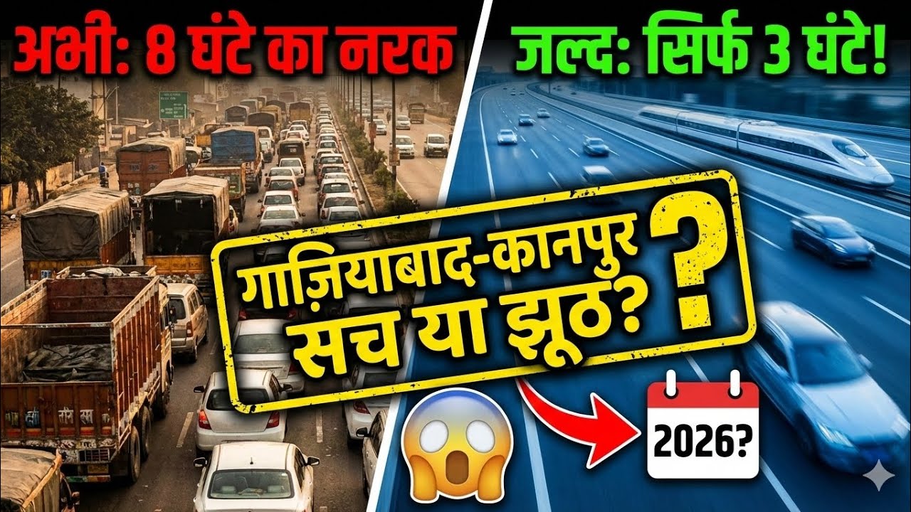 Ghaziabad Kanpur Expressway Route Map, Villages List & Current Status 2026