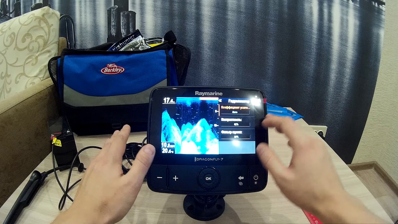 Обзор Raymarine Dragonfly 7 pro wi-fi часть № 2