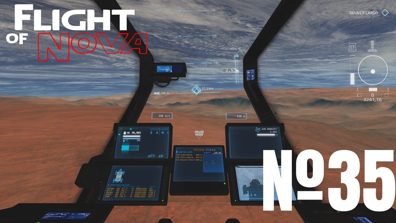Flight of Nova: выпуск 35 - возим воду по сектору