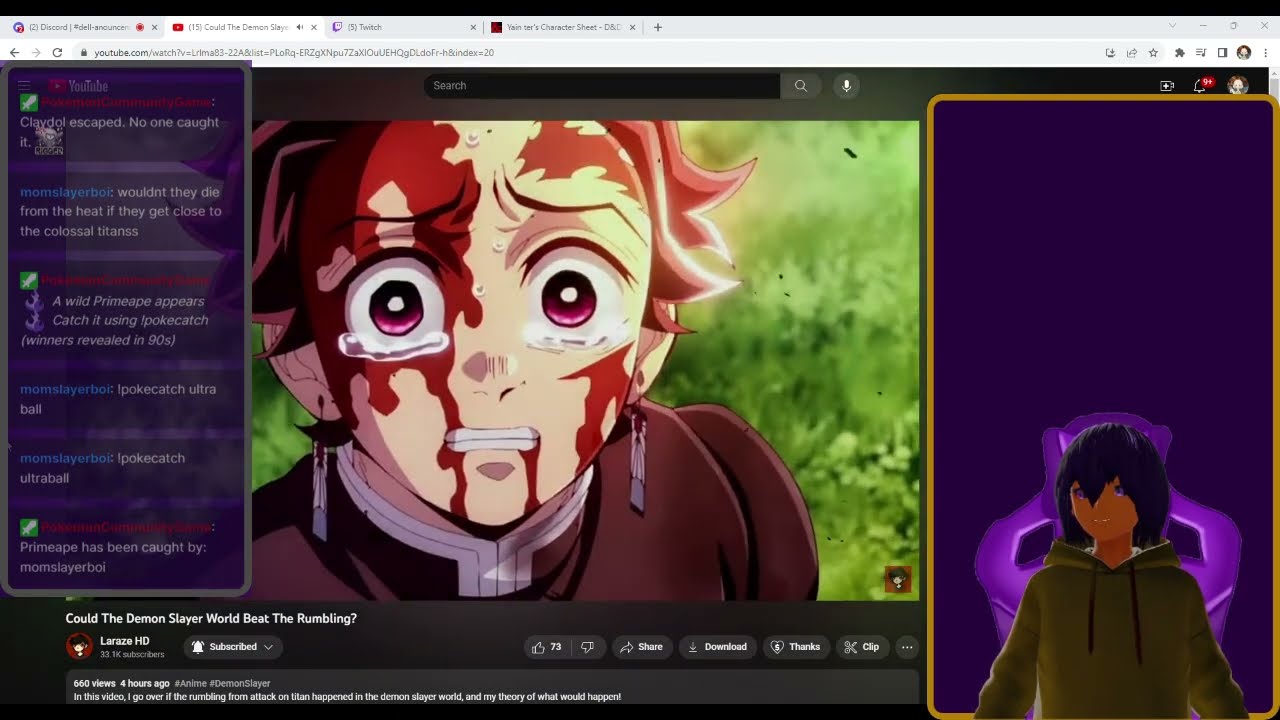 Could The Demon Slayer World Beat The Rumbling? by Laraze HD Reaction