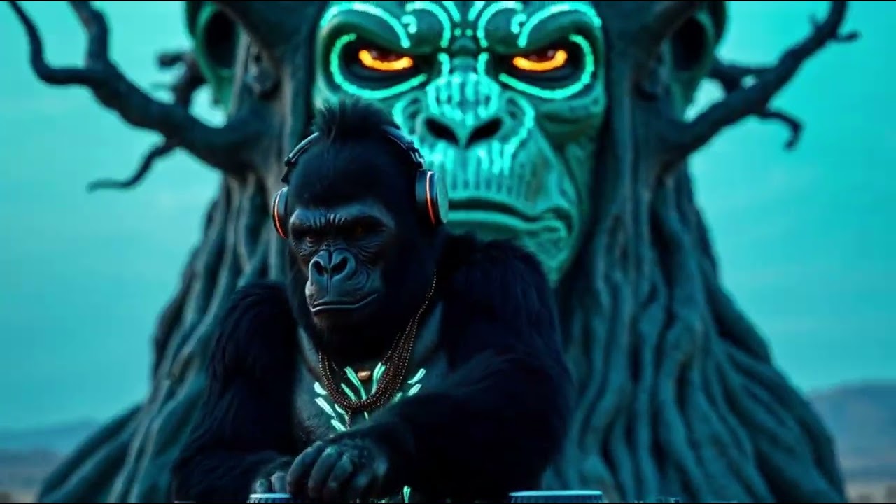 Gorilla DJ | TRIBAL TREE GOD | Melodic Progressive Tech | DEEP HOUSE RITUAL 🔮🦍 |