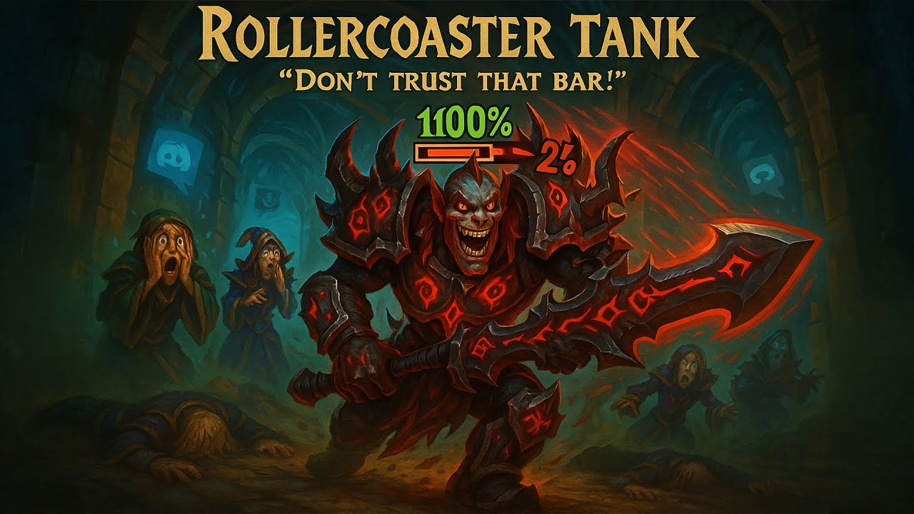 Rollercoaster Tank  - Blood Death Knight | (Official Lyrics Video)