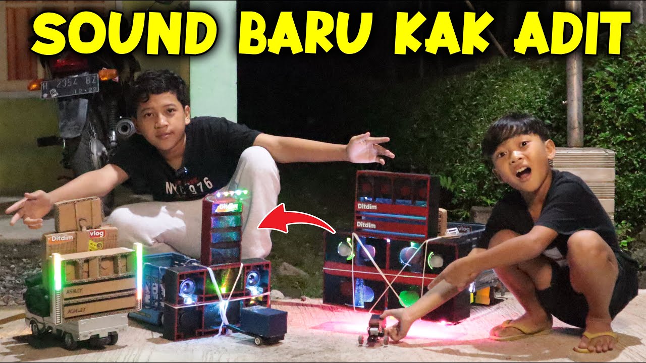 SOUND BARU KAK ADIT, LANGSUNG BATLE SOUND MINIATUR