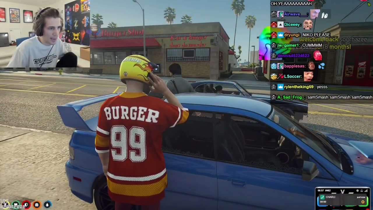 XQC GTA 5 RP (Role-Play) Part 39 (1/2) 2021 Full VOD