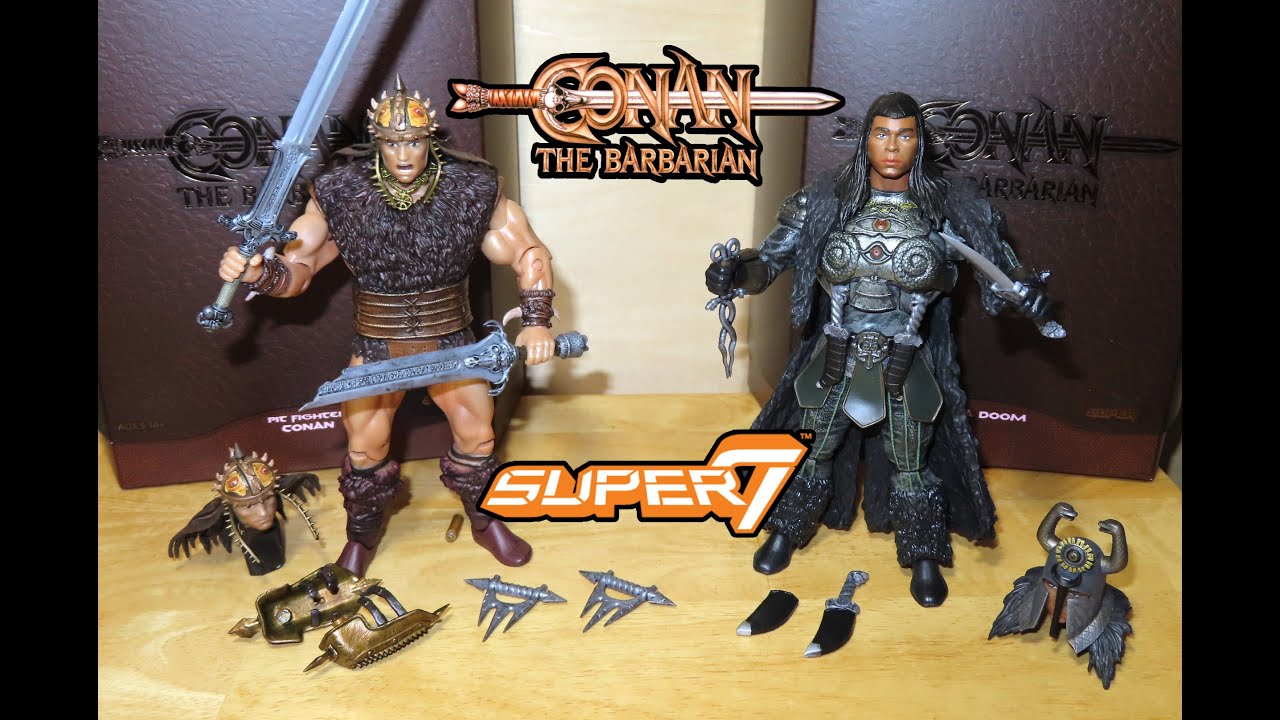CONAN THE BARBARIAN MOVIE Pit Fighter & Thulsa Doom ULTIMATE Figures by Super7