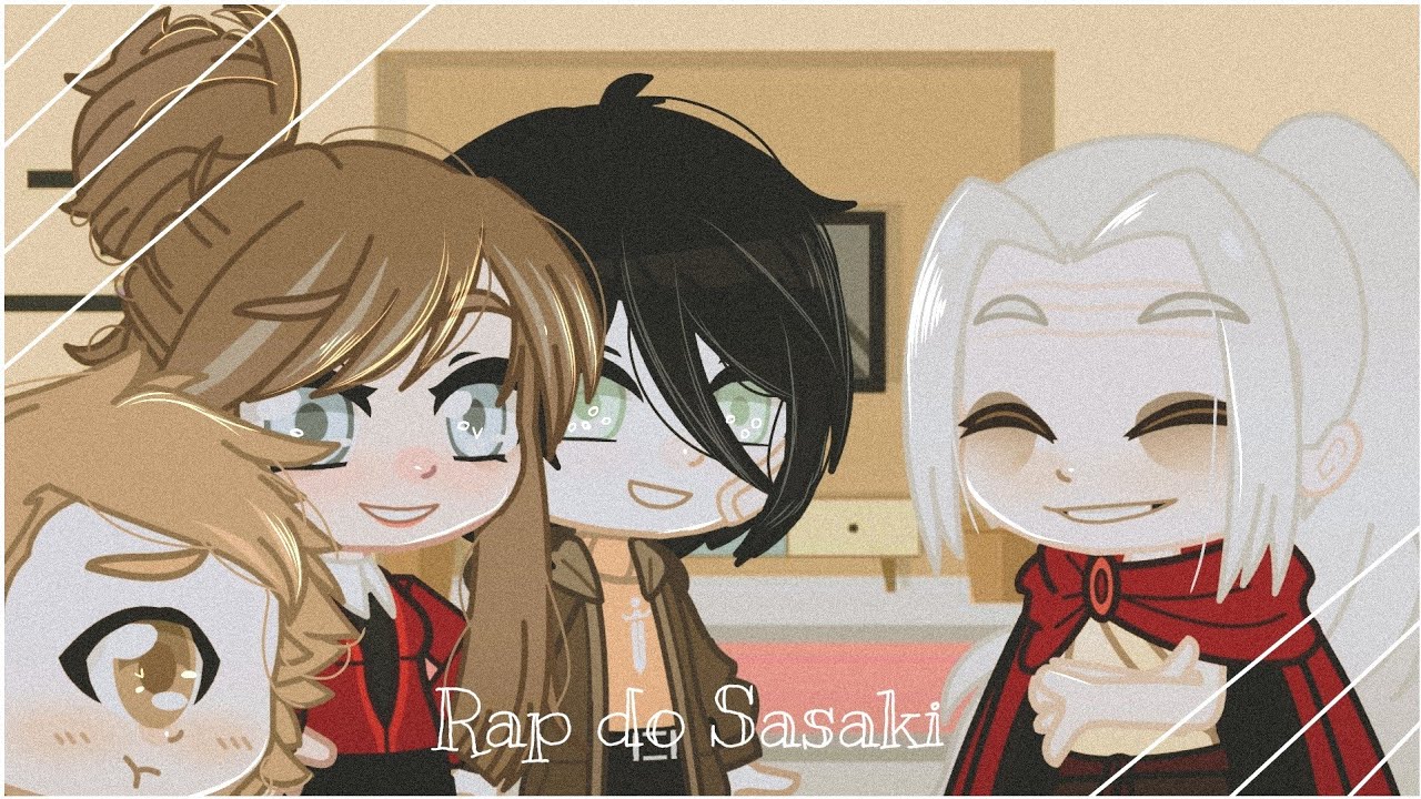 Sally, Tyson e Percy Jackson reagindo ao Rap do Sasaki Kojiro || Gacha Club ||