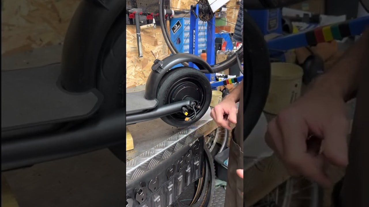 Moovway BW10 comment démonter la roue arrière de la trottinette électrique ⚡️
