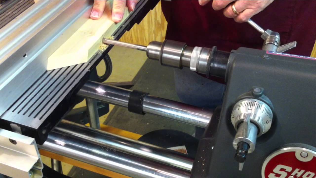Horizontal boring for Shopsmith