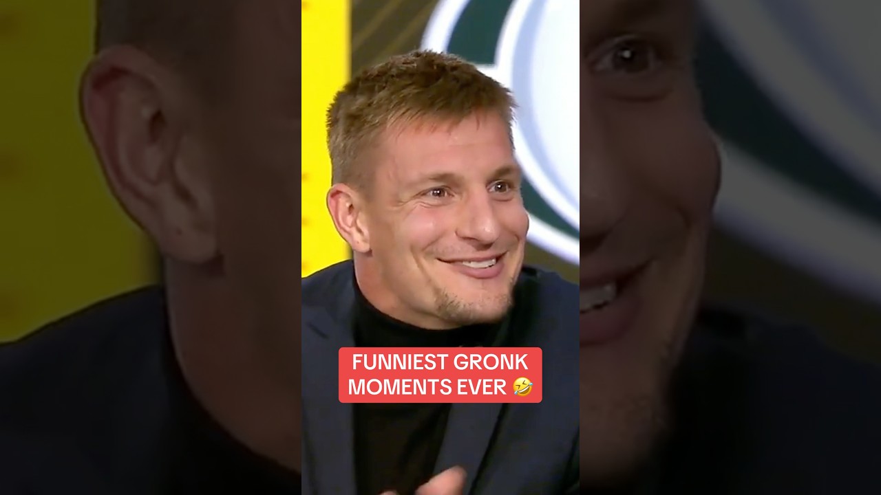 Funniest Rob Gronkowski Moments Of All Time 🤣 ... #shorts #sports #funny #nfl #nflfootball #top5