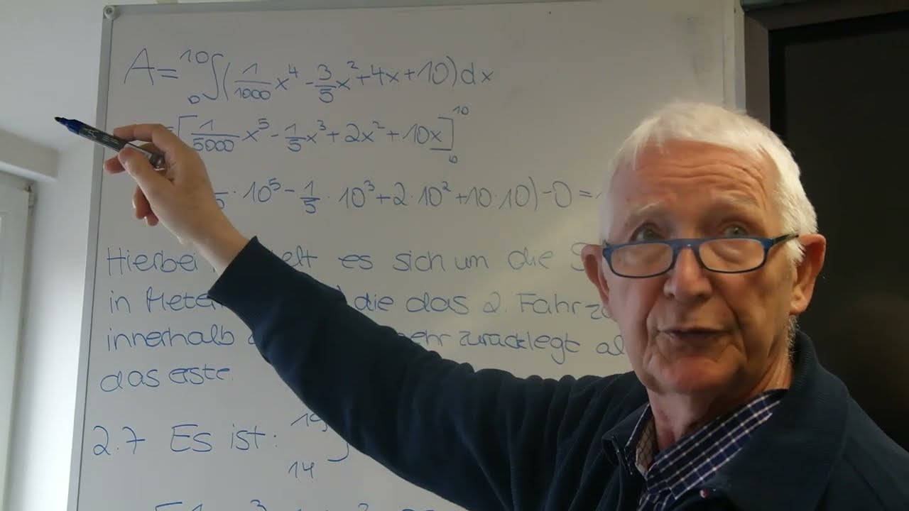 Abituraufgabe aus 2021 Integralrechnung