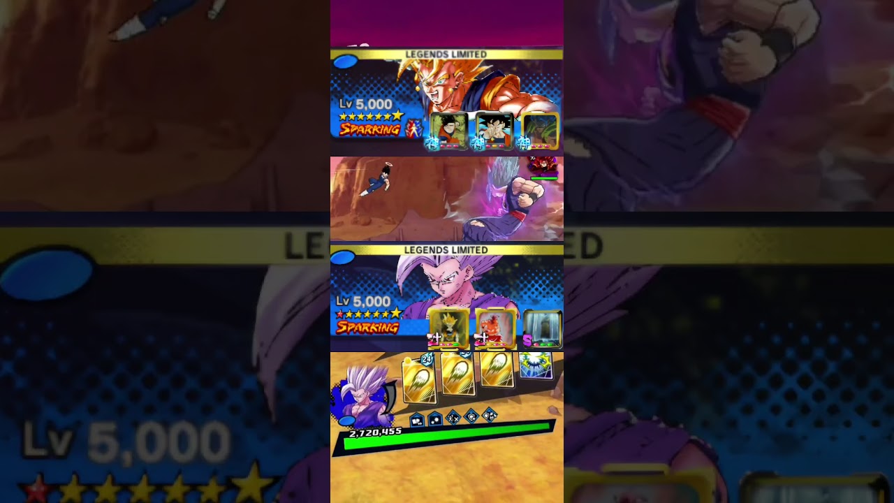 Blue beasthan almost one shots tag goku&vegeta #dragonballlengends #dragonballcommunity #dbl #gohan