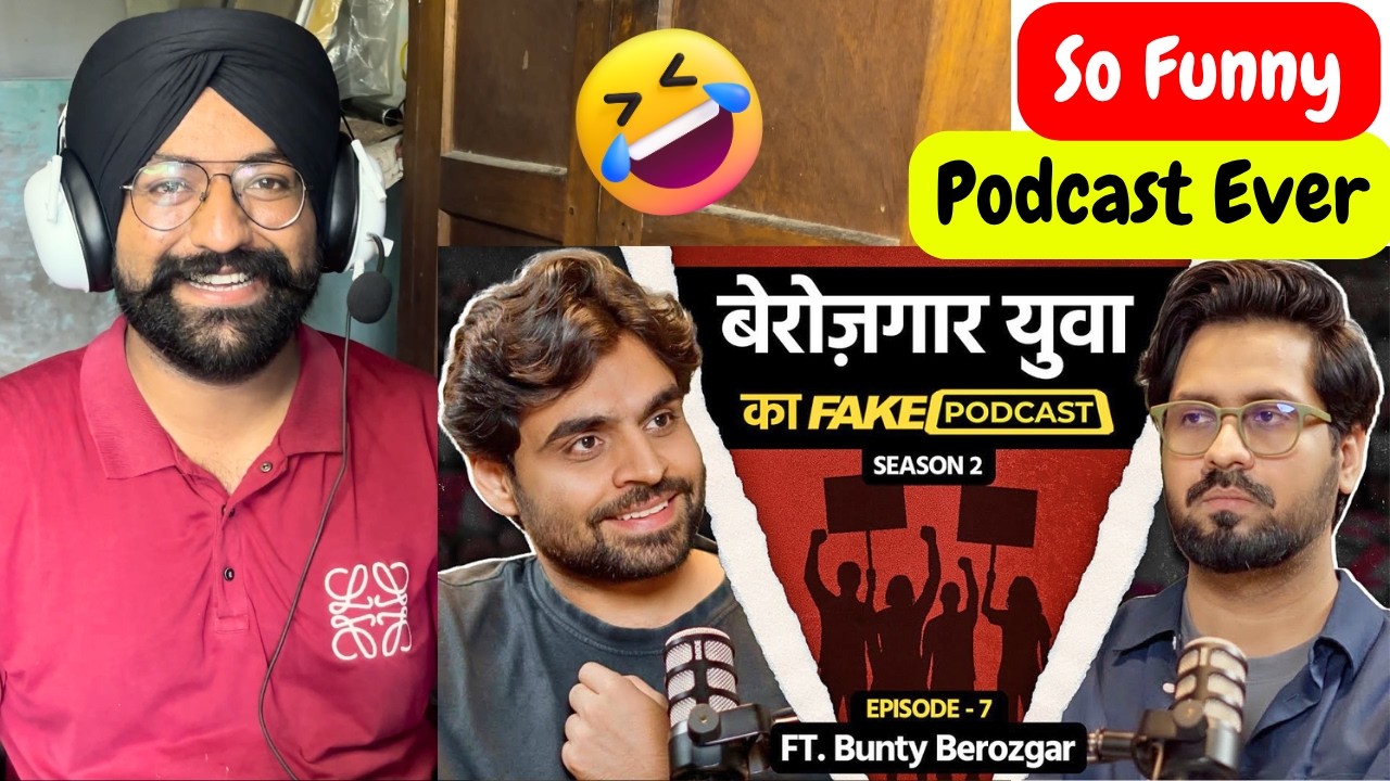 Berozgaar Yuva ka Fake Podcast | Satish Ray | Reaction Video