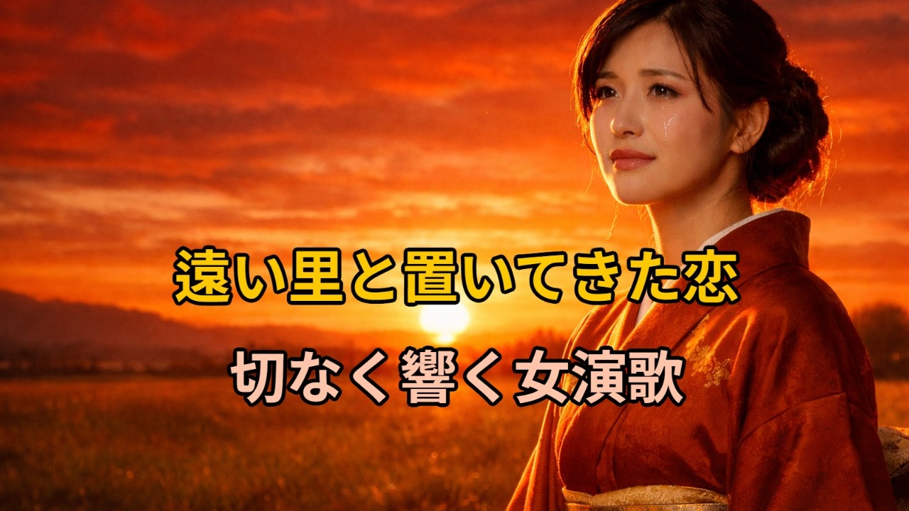 遠い里と置いてきた恋｜切なく響く女演歌