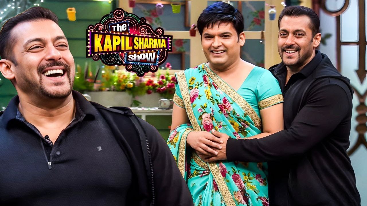 Salman Khan ने पहनाई Kapil Sharma को साड़ी || The Kapil Sharma Show || Latest Epsiode ||