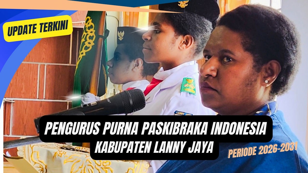 Resmi..!! Telah Melantik Pengurus Purna Paskibraka Indonesia Kabupaten Lanny Jaya, Periode 2026-2031