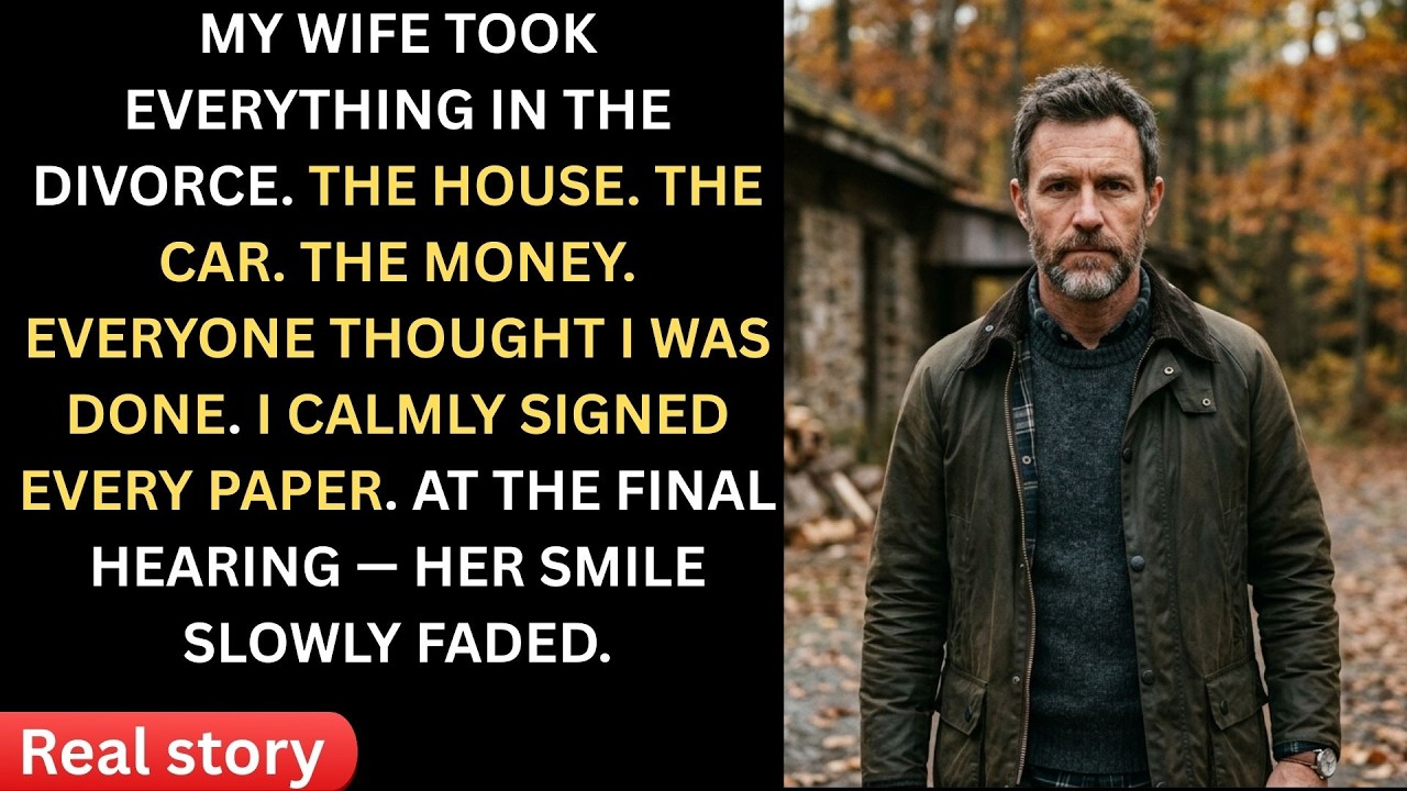 My Wife Took Everything In The Divorce — But At The Final Hearing, Her Smile Suddenly Vanished