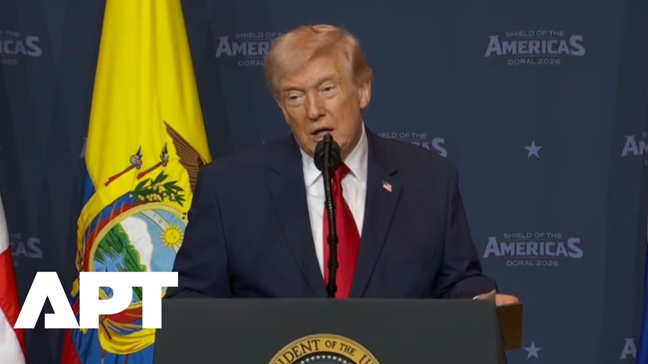 Трамп заявляет, что военные могут нанести удар по лидерам картеля «прямо в их гостиную» | APT