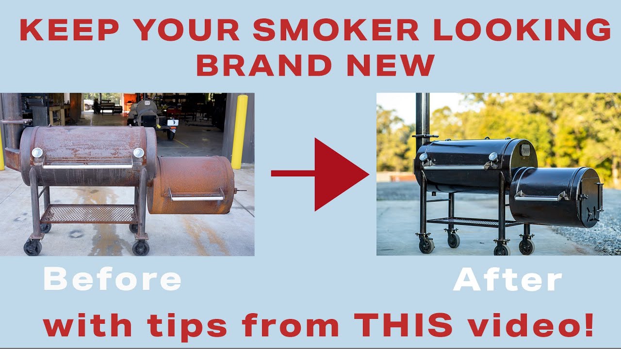 A full tutorial on offset smoker maintenance