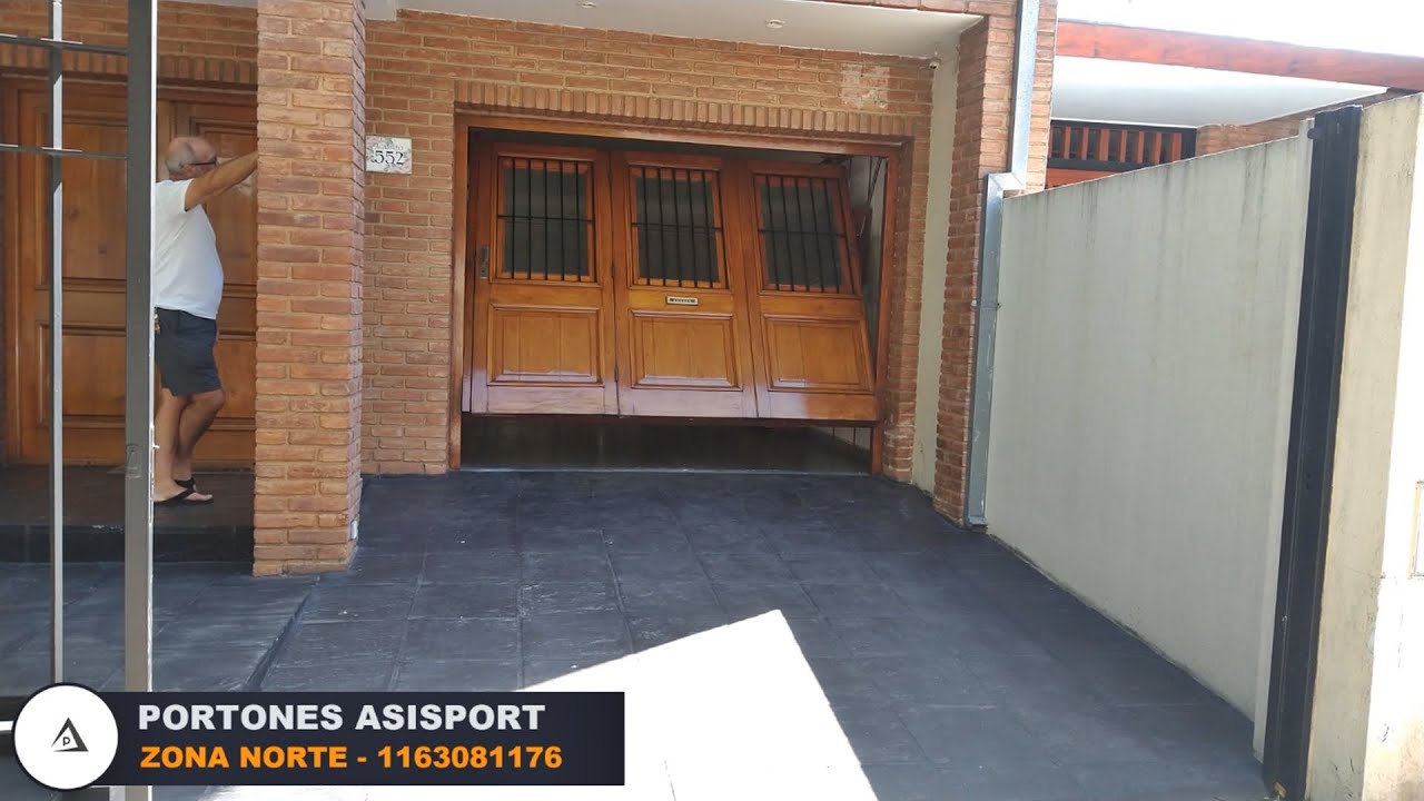 AUTOMATIZACIÓN DE PORTONES LEVADIZOS - AUTOMATIZAR PORTÓN LEVADIZO -  ZONA NORTE 1163081176 ASISPORT