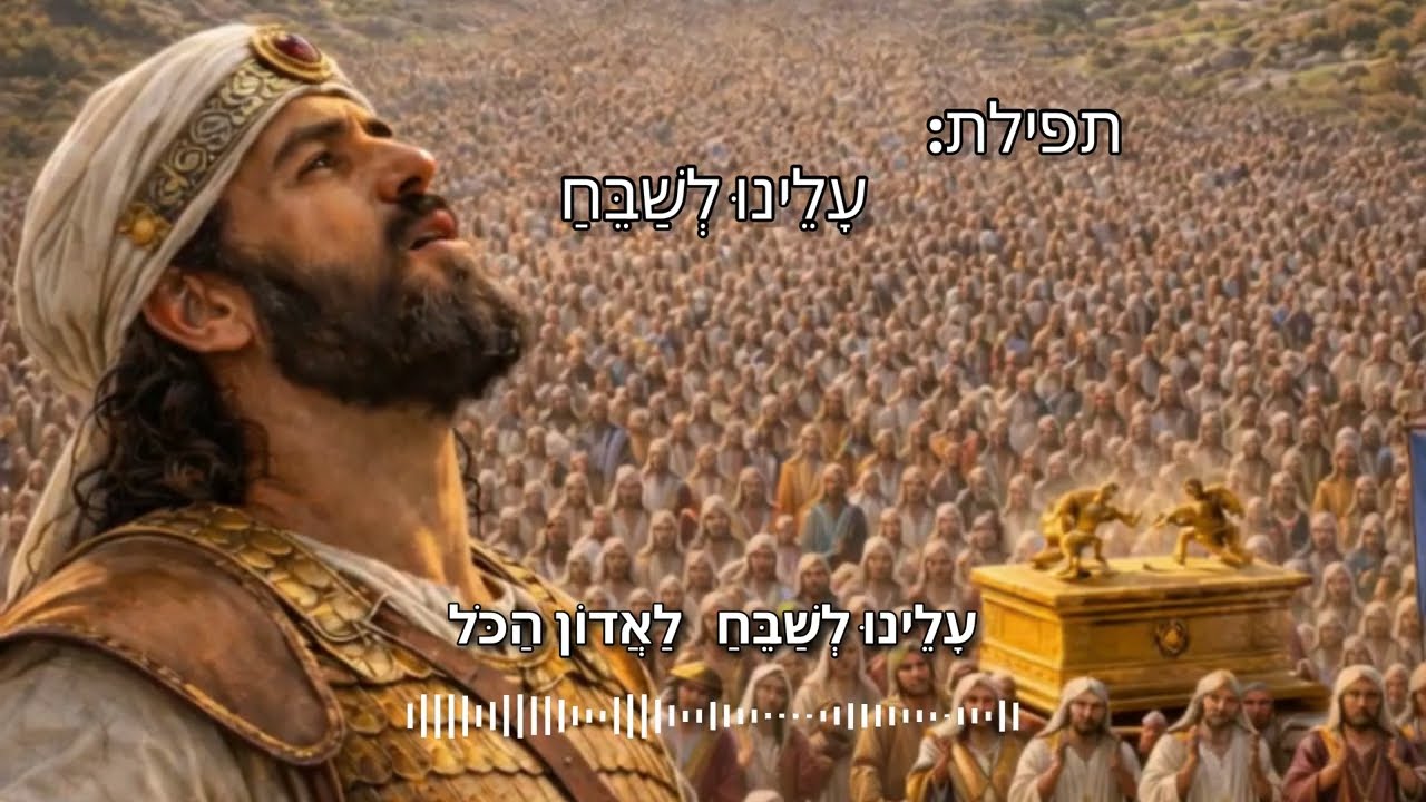 עלינו לשבח | Aleinu Leshabeach Prayer ✡️ Ancient Jewish Prayer