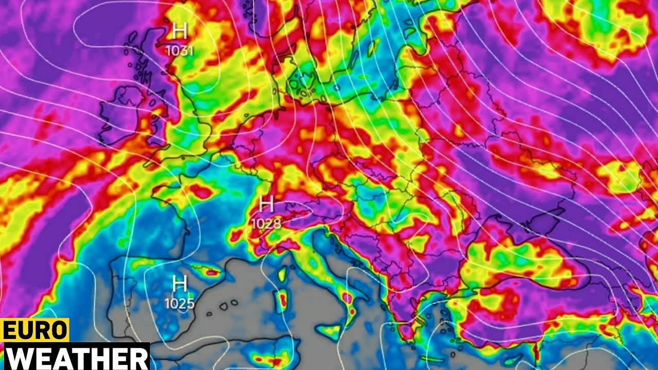 European Weather | ECMWF Model Precipitation June 7, 2026 - RainStorms In Europe