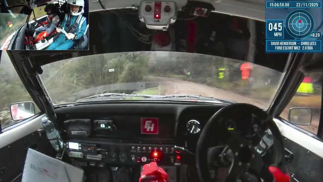 Roger Albert Clark Rally 2025 (RAC) Stage 13 - Tommy's fell - David Henderson/Chris Lees