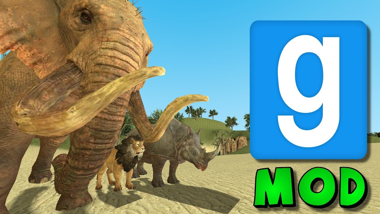 Garry's Mod: Awesome Wild Animals! | Mod Showcase