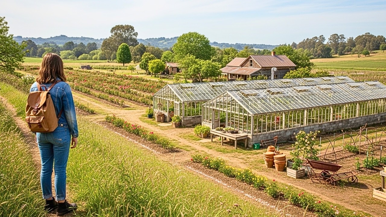 Homeless at 16, She Inherited an Abandoned Flower Farm - Then Found What Changed Her Life