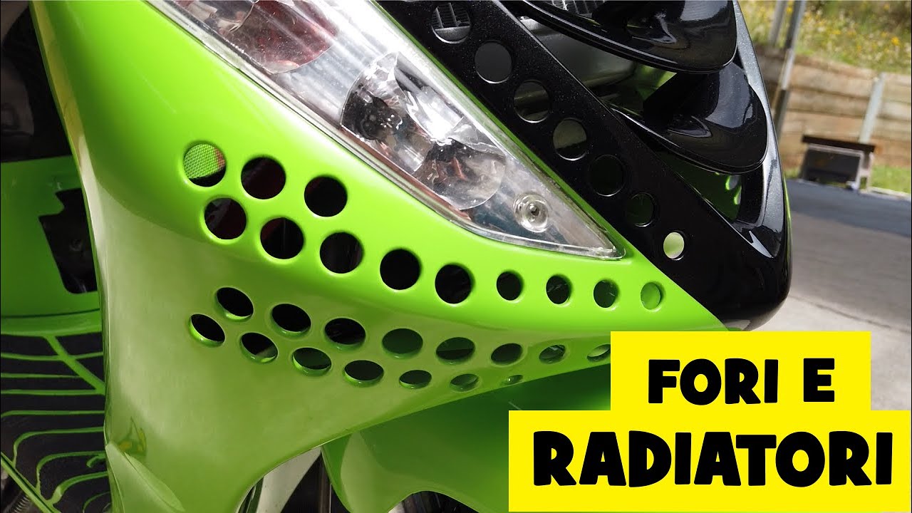 Come praticare i fori alle carene e ottimizzare il raffreddamento del radiatore - FAB! WORLD
