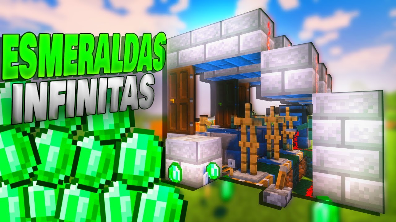 COMO HACER una GRANJA de ESMERALDAS | DUPEAR GANCHOS en MINECRAFT JAVA 1.21+ | FACIL Y SENCILLO