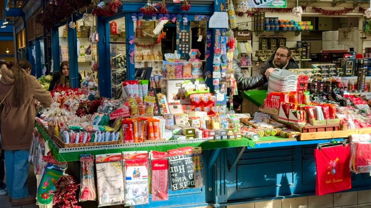 Budapest Great Market Hall Walking Tour