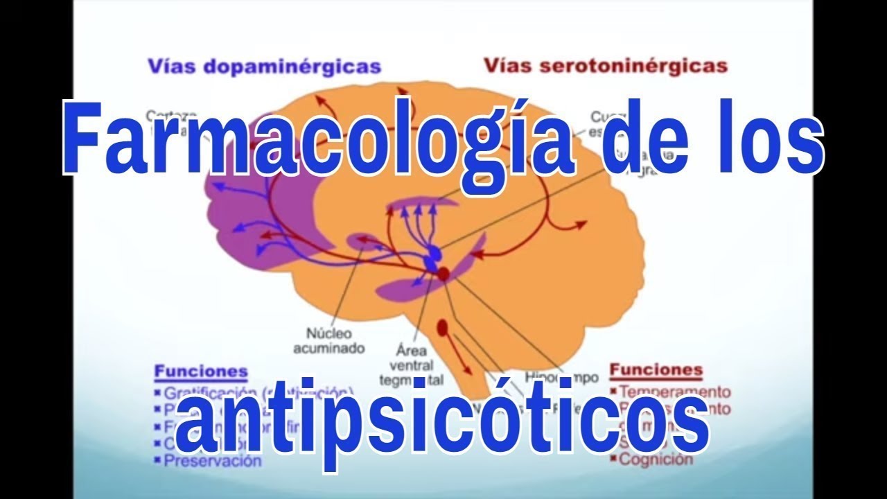 Farmacología del haloperidol, la quetiapina y otros antipsicóticos