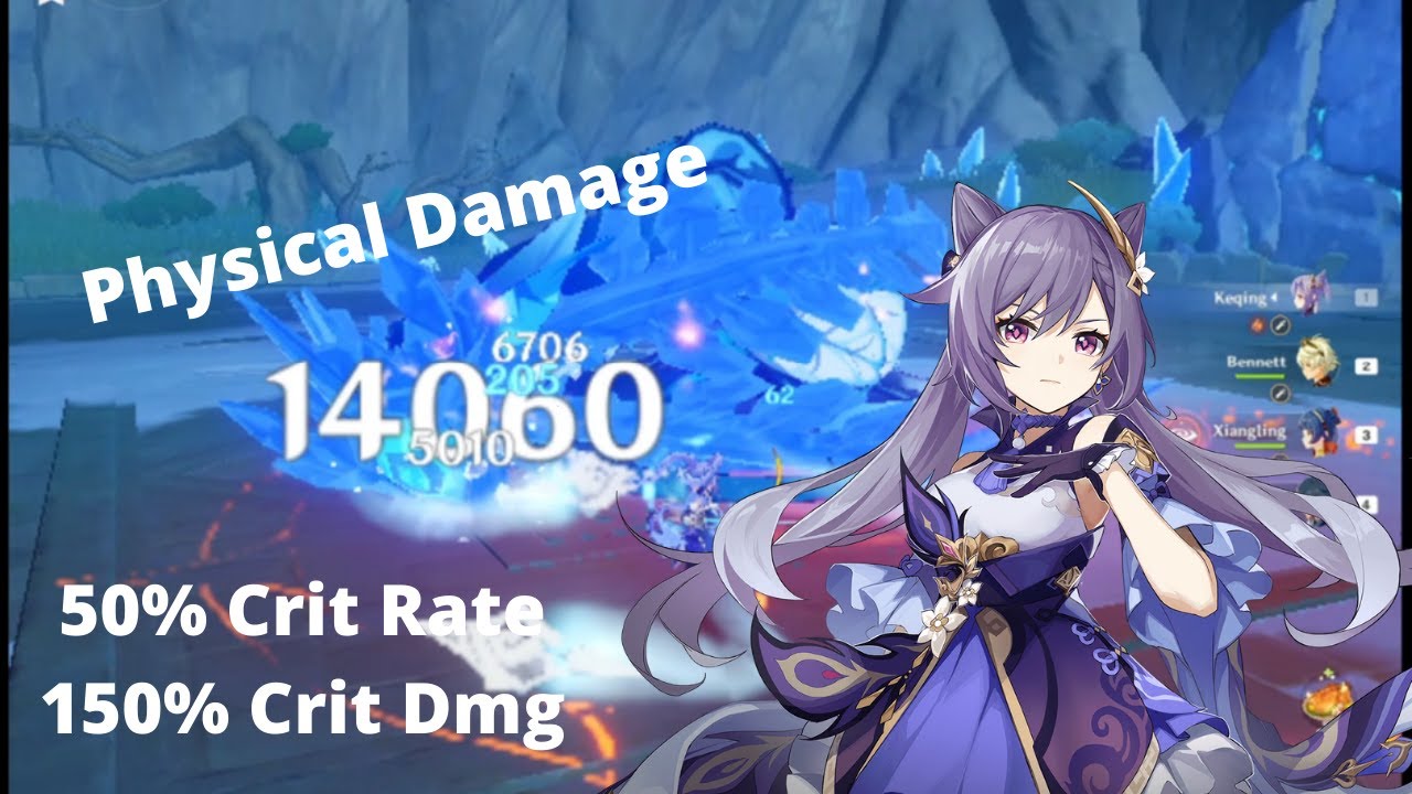 Physical Damage Keqing - Genshin Impact