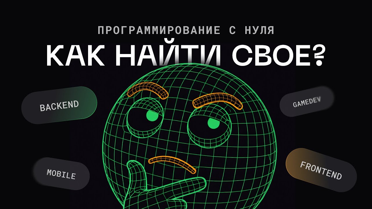 Программирование с нуля, план опытного разработчика