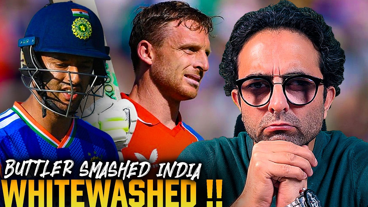 England Whitewashed Team India in a T20I series 4-0 🏴󠁧󠁢󠁥󠁮󠁧󠁿🏏 Jos Buttler smashed 131 off 64 balls 🔥