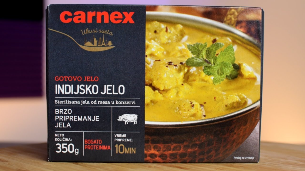 CARNEX UKUSI SVETA - INDIJSKO JELO